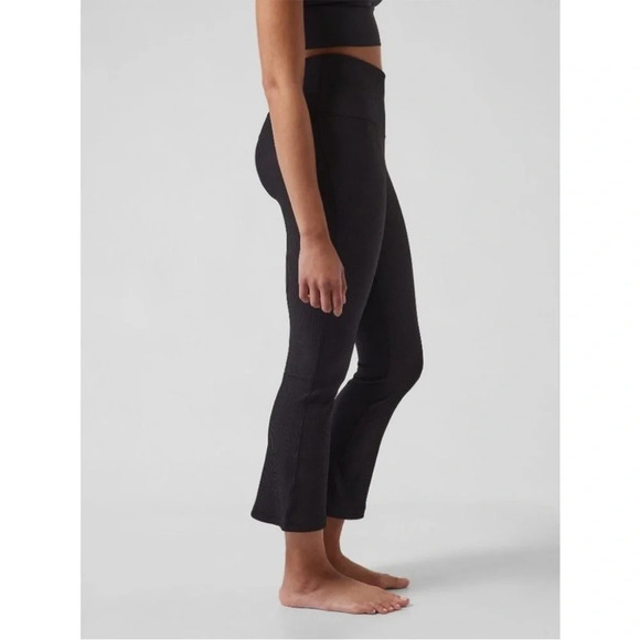 NWT Athleta Elation Rib Crop Flare Pants - Picture 2 of 13